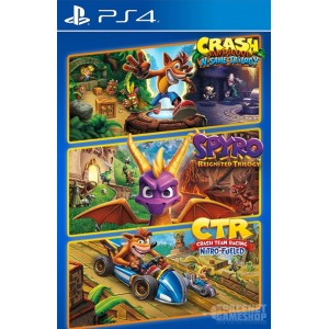 Crash + Spyro Triple Play Bundle PS4